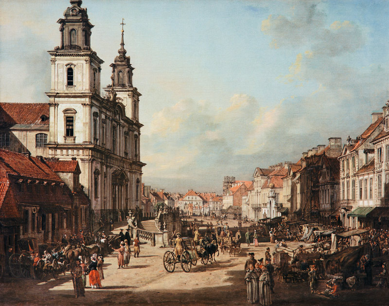 Warschau, Heilig-Kreuz-Kirche / Bellotto à Bernardo Bellotto