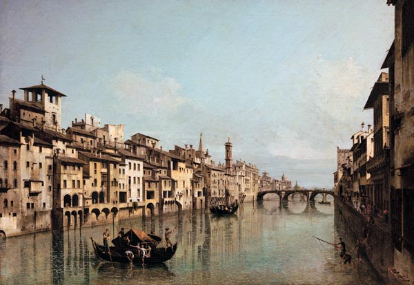 Florence, Arno à Bernardo Bellotto
