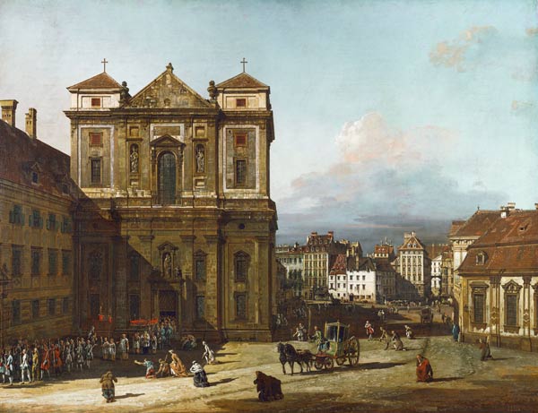 Vienna , Freyung à Bernardo Bellotto