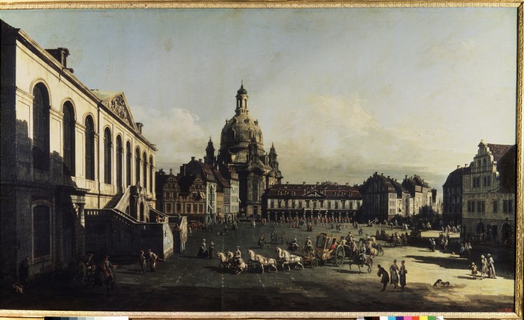 Neumarkt in Dresden à Bernardo Bellotto