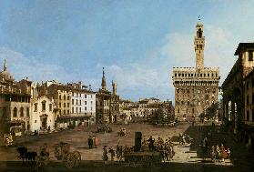 la Piazza della Signoria à Florence.