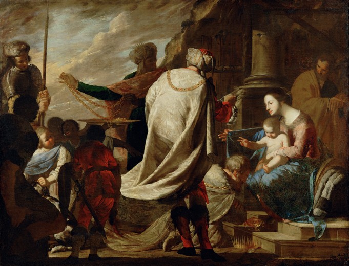 Adoration of the Magi à Bernardo Cavallino