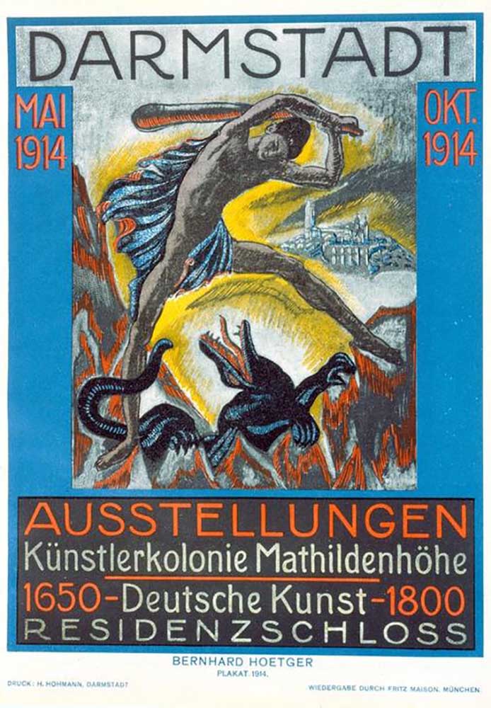 EXHIBITIONS Artists colony Mathildenhöhe / Deutsche Kuns à Bernhard Hoetger