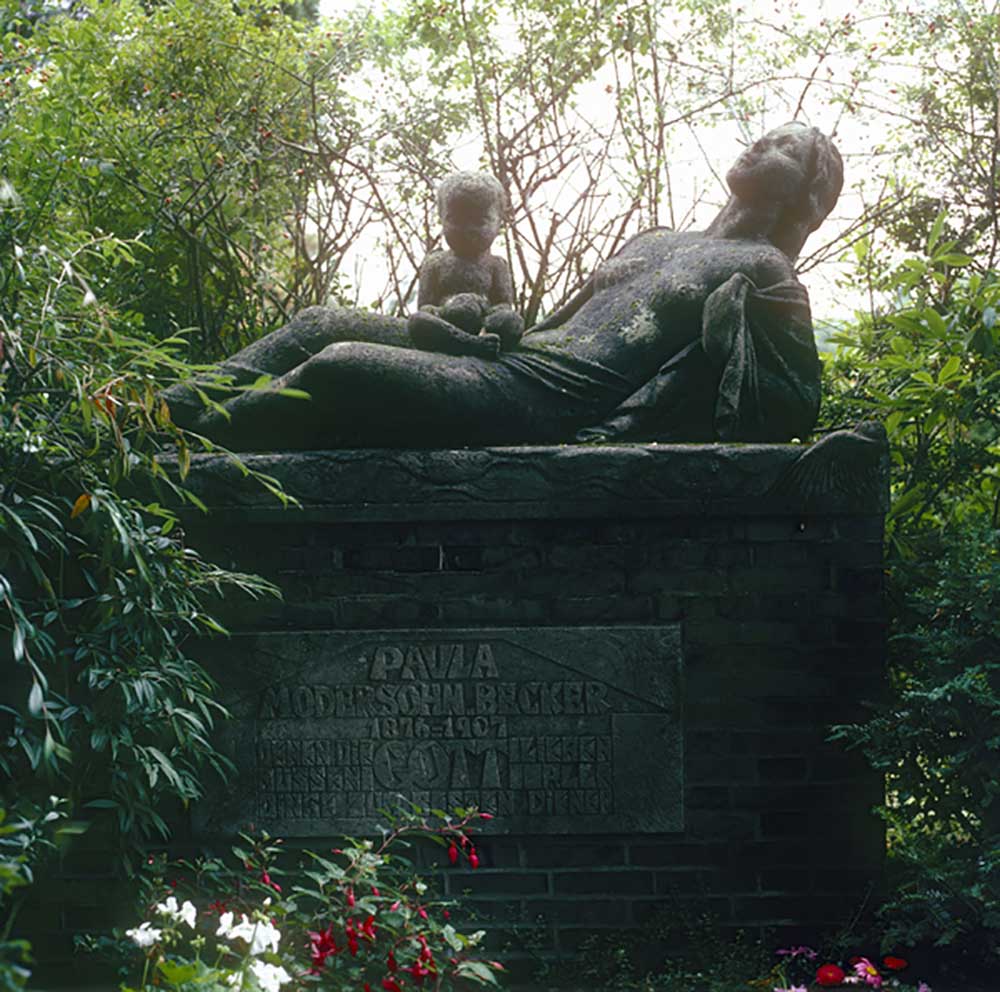 Grave of Paula Modersohn-Becker à Bernhard Hoetger