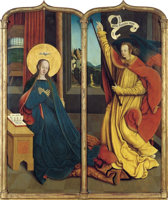 The Annunciation à Bernhard Strigel