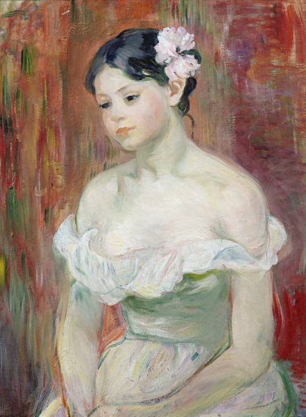 A Young Girl à Berthe Morisot