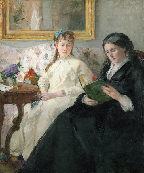 Portrait of the Artist's Mother and Sister à Berthe Morisot