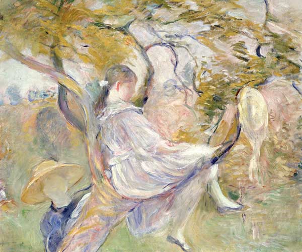 In the Apple Tree à Berthe Morisot
