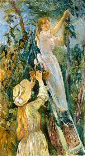 The Cherry Picker à Berthe Morisot