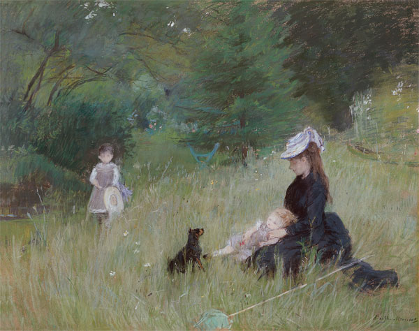 In a Park à Berthe Morisot