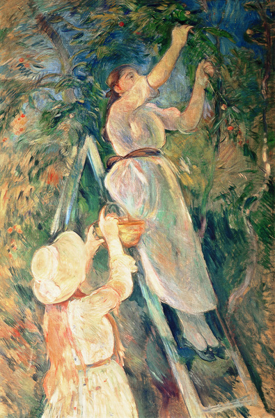 The Cherry Picker à Berthe Morisot