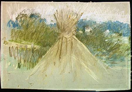 The Small Haystack à Berthe Morisot