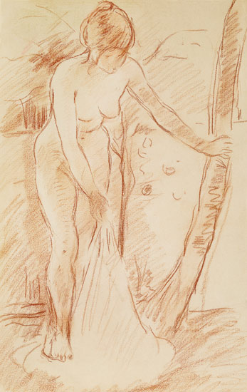 Standing Bather à Berthe Morisot