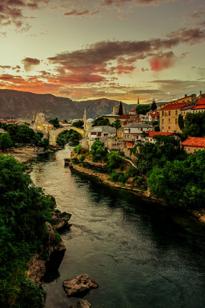 Mostar sunset à Bez Dan