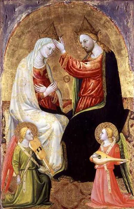 The Coronation of the Virgin à Bicci  di Lorenzo