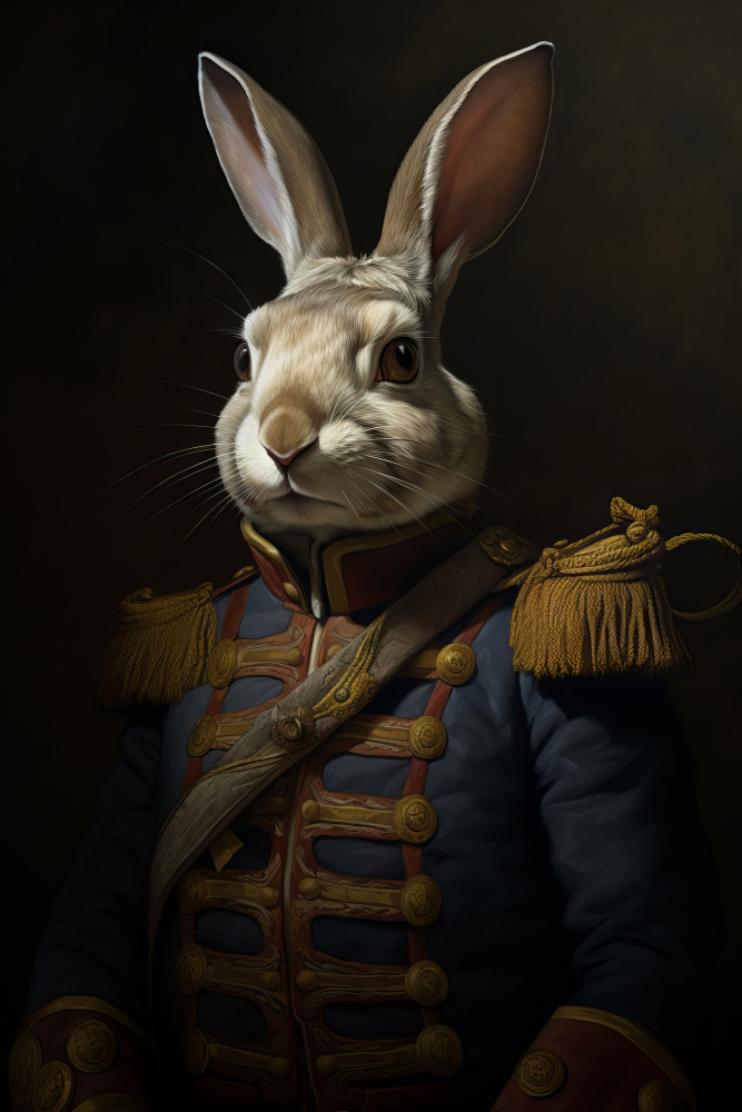 Rabbit In Costume 1 à Bilge Paksoylu