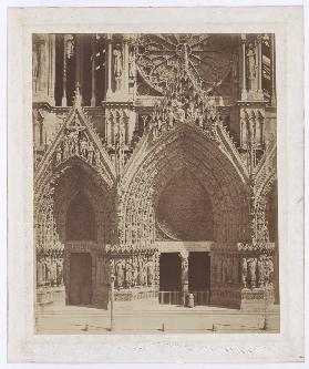 Reims: West Facade of the Cathedral II