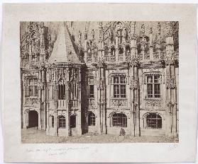 Rouen, Palais de Justice: Court facade of the west wing