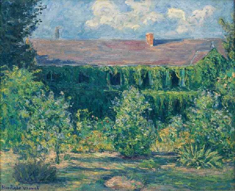 Haus und Garten von Claude Monet à Blanche Hoschedé Monet