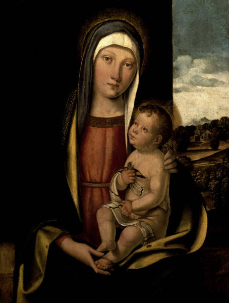 Boccaccio Boccaccino, Vierge a l''Enfant à Boccaccio Boccaccino
