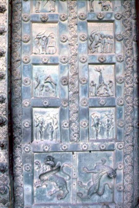 Monreale Cathedral, Sicily: Bronze Doors à Bonanno  da Pisa