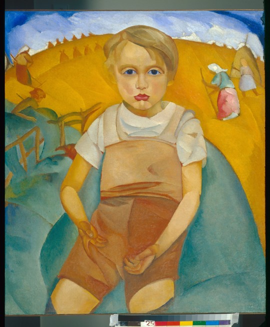 The worldling (Portrait of the son) à Boris Dimitrijew. Grigorjew