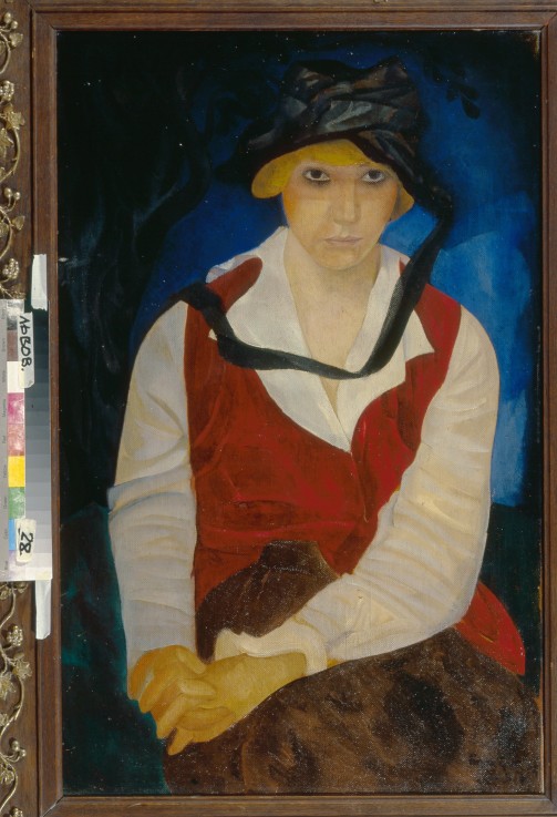 Portrait of the artist's wife à Boris Dimitrijew. Grigorjew