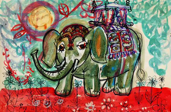 Elephant à Brenda Brin  Booker