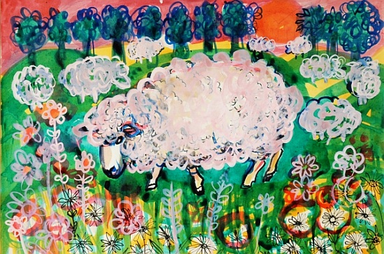 Sheep à Brenda Brin  Booker
