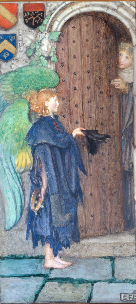 Angel at the Door à Brickdale Eleanor Fortescue