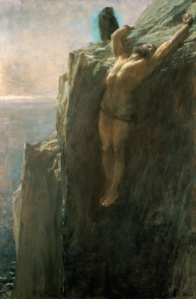 Prometheus Bound à Briton Riviere