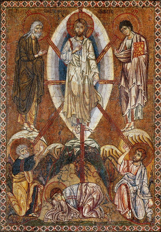 Portable icon depicting the transfiguration, 11th-12th century à Byzantine