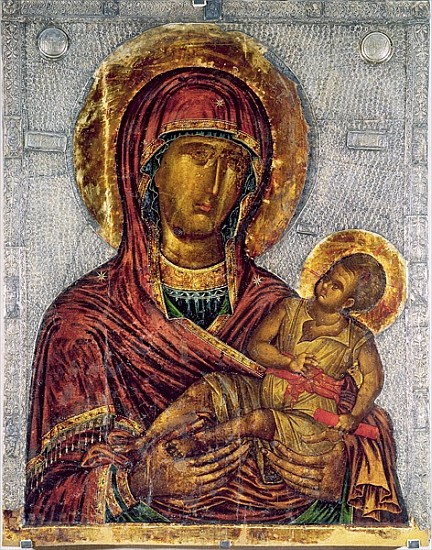 Virgin and Child à Byzantine