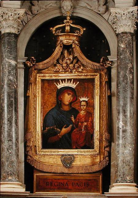 Virgin and Child à Byzantine