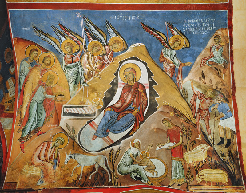 The Adoration of the Magi à École byzantine