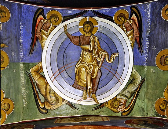 Christ of the Last Judgement à École byzantine
