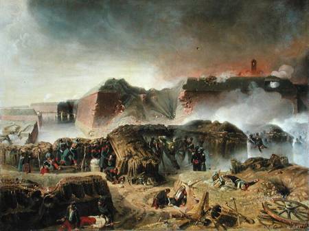 Siege of Antwerp à C. Courtois d'Hurbal