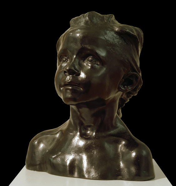 The Little Lady of Islette (Jeanne as a Child) à Camille Claudel