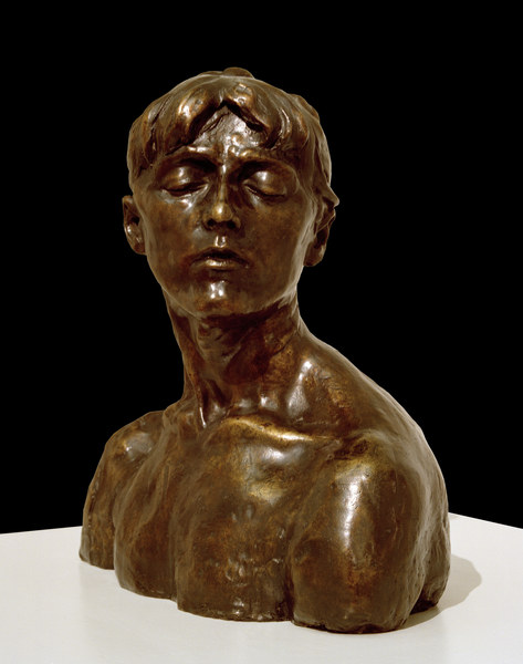 Jeune femme aux yeux clos à Camille Claudel