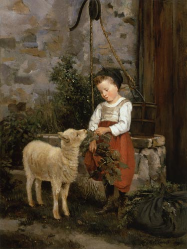 l'agneau favorI à Camille-Leopold Cabaillot