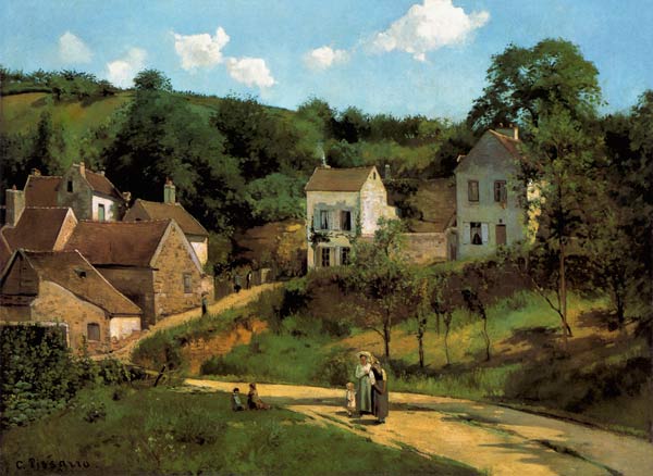 l'Hermitage Pontoise à Camille Pissarro