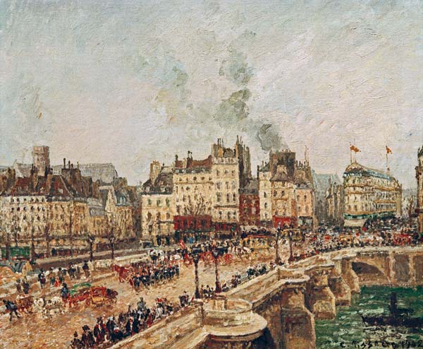 C.Pissarro, Le Pont Neuf à Camille Pissarro