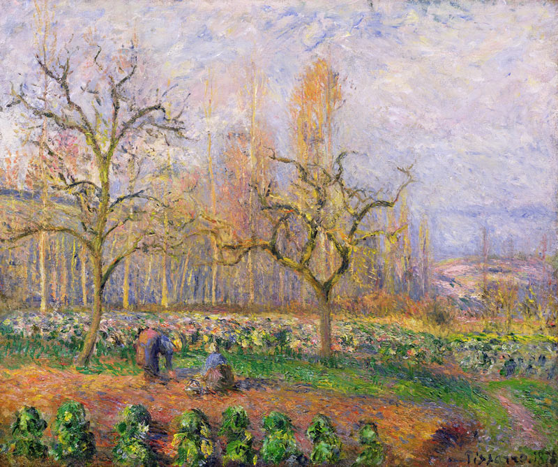 Orchard at Pontoise à Camille Pissarro
