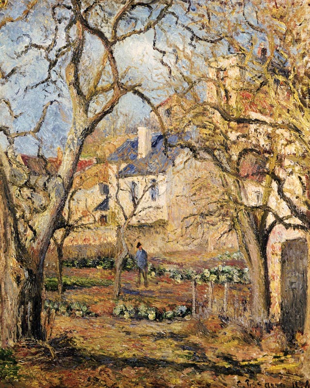 The Vegetable Garden à Camille Pissarro