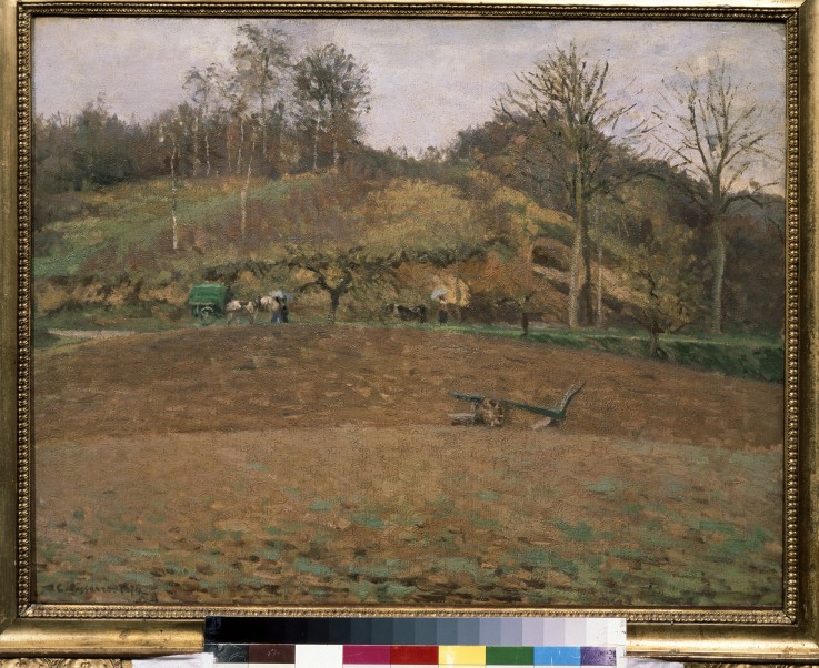 Ploughland à Camille Pissarro