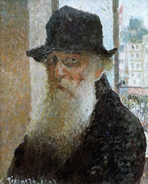 auto-portrait II à Camille Pissarro