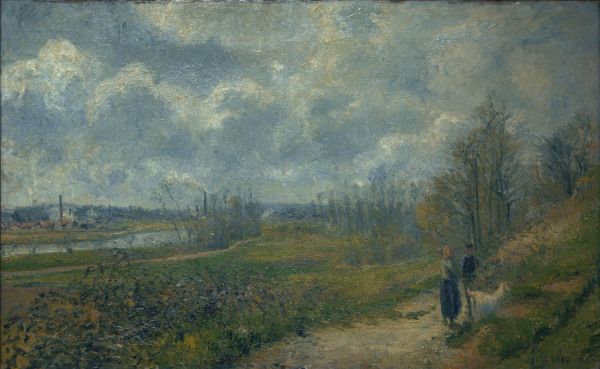 C.Pissarro, Der Weg bei Le Chou à Camille Pissarro