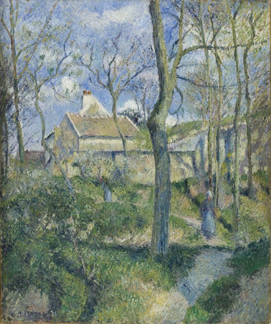 The Path to Les Pouilleux, Pontoise à Camille Pissarro