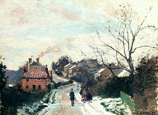 Fox hill, Upper Norwood à Camille Pissarro