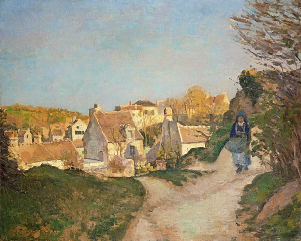 Les collines de Jallais, Pontoise à Camille Pissarro
